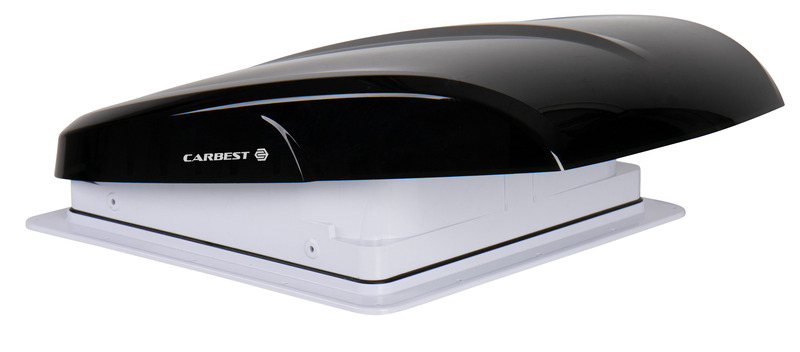 VanVent 400x400 черно стъкло - детайл