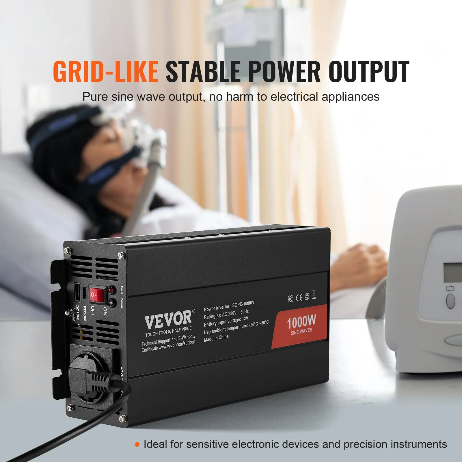 VEVOR SGPE-1000W снимка 3
