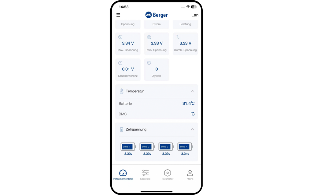 Berger LiFePO4 200 Ah - изглед 2