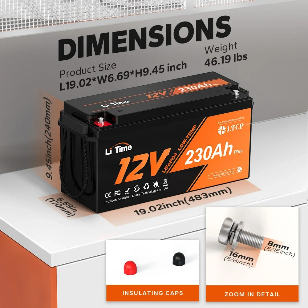 LiTime 12V 230Ah EN image 2