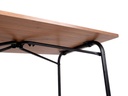Campingtisch TJÖRN 80 - 80x60x51/71cm, schwarzes Aluminiumgestell