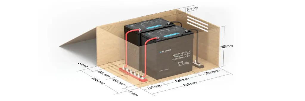 12V 100Ah Литиева Батерия LiFePO4