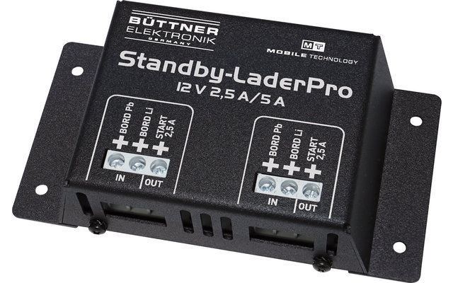 Зарядно за стартов акумулатор Büttner Standby-LaderPro 12 V, 2.5/5 A - допълнителна снимка 1
