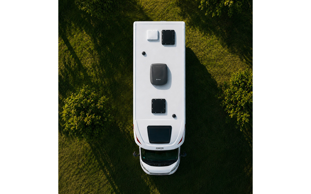 Покривен климатик Berger Arktar Roof 2650 W, антрацит - снимка 5