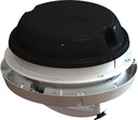 MaxxFan Dome Plus 12V Roof Fan - Black 
