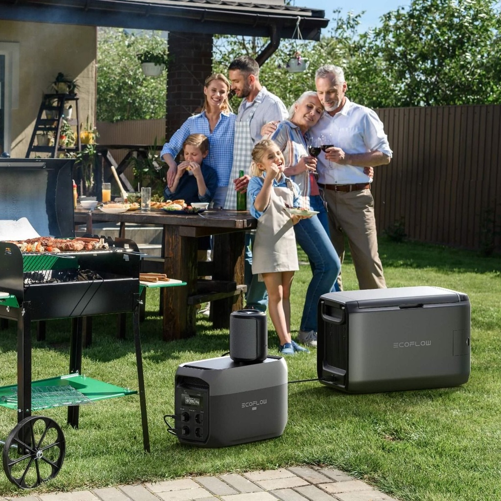 Портативна електроцентрала EcoFlow DELTA 3 Max 2048Wh, тъмносив - снимка 8