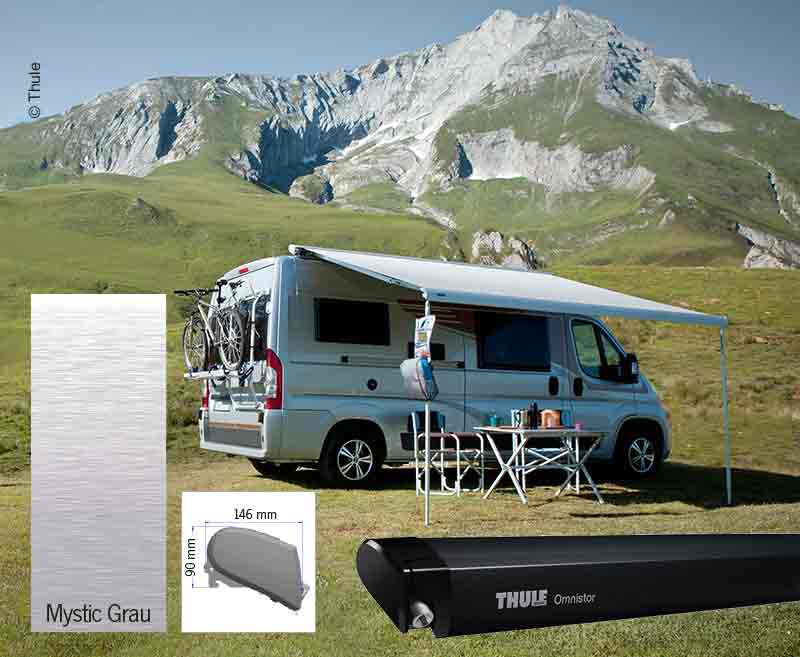 Тента Thule Omnistor 6300 (комплект за Fiat Ducato от 2007), 4.00m, Anthracite