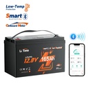 LiTime 12V 165Ah Dual Purpose Marine LiFePO4 акумулатор с Bluetooth и подгряване