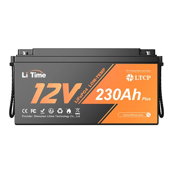 LiTime 12V 230Ah Plus LiFePO4 акумулатор с нискотемпературна защита