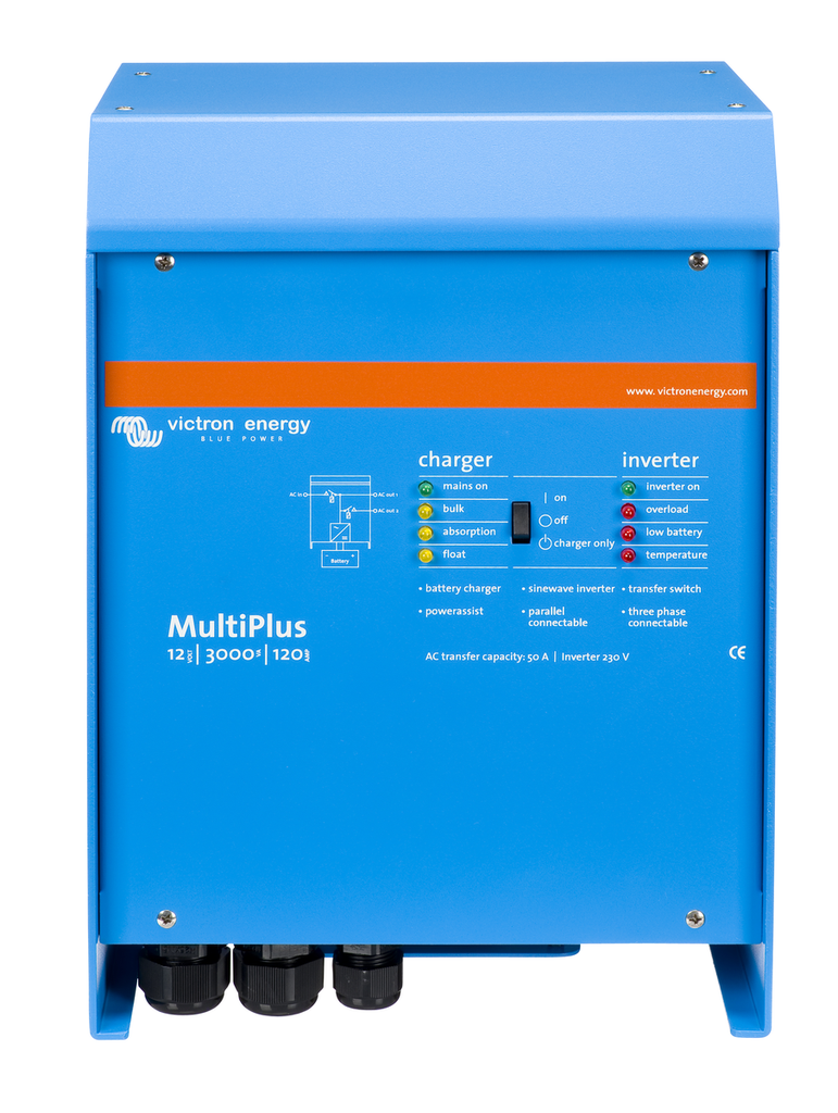 Инвертор/зарядно Victron MultiPlus 12/3000/120-16