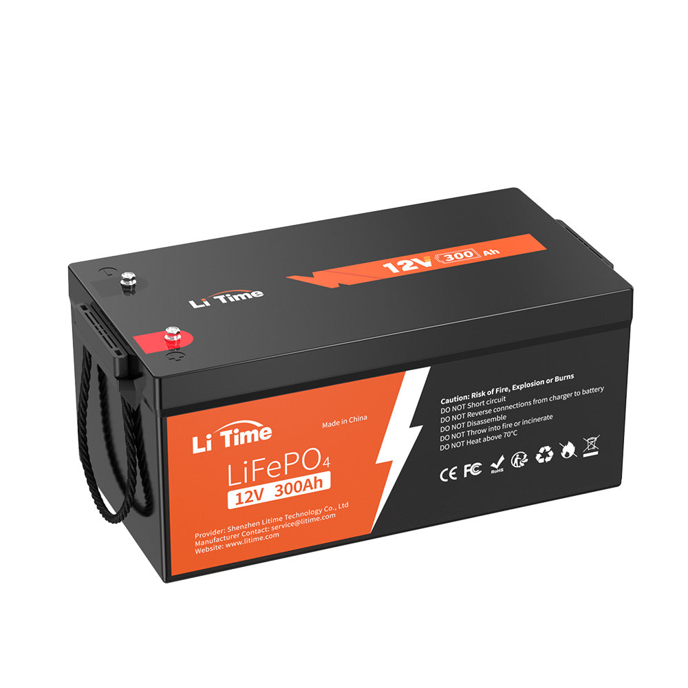 LiTime 12V 300Ah LiFePO4 акумулатор Basic