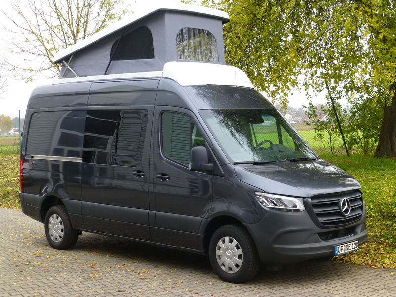 Спален повдигащ таван Reimo за Mercedes Sprinter H2 L2