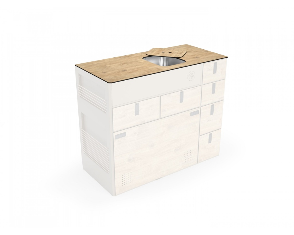 Плот за Moon Kitchen Solid Model 8, European model, без мивка