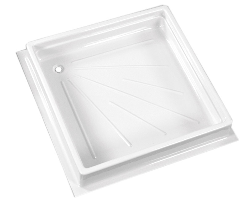 Душ корито 600 x 600 x 102 mm, бяло