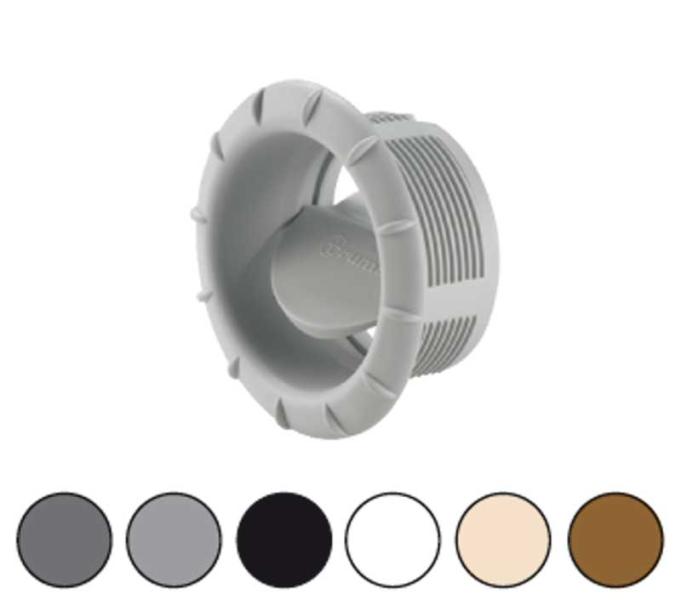 Краен въздухоотвод Truma EN с клапа, сив, Ø65 mm