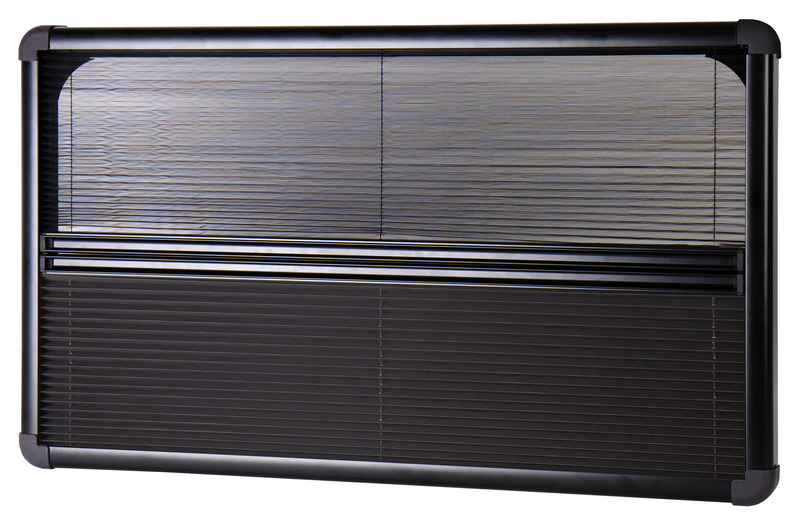 Рамка с щора и комарник Carbest RW Compact, 500×450 mm, черна