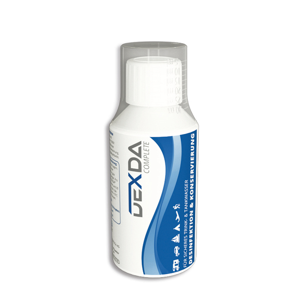 DEXDA Напълно дезинфектиране на вода 120ml, за 1200L