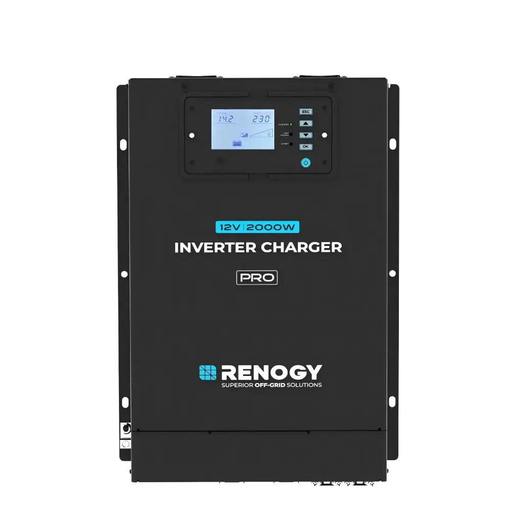 Renogy Pro 12V 2000W HF Инвертор-Зарядно