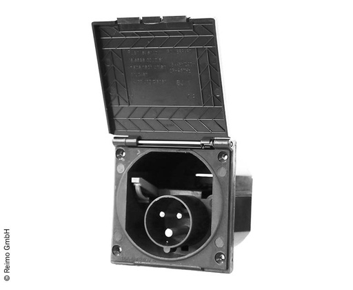 Кръгъл CEE вход 230V, антрацит