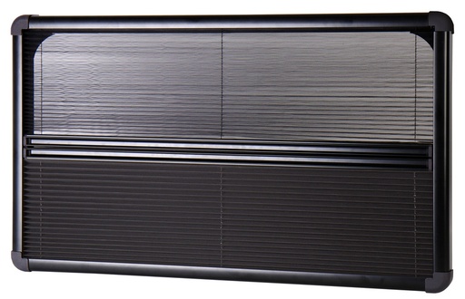 Рамка с щора и комарник Carbest RW Compact, 500×450 mm, черна
