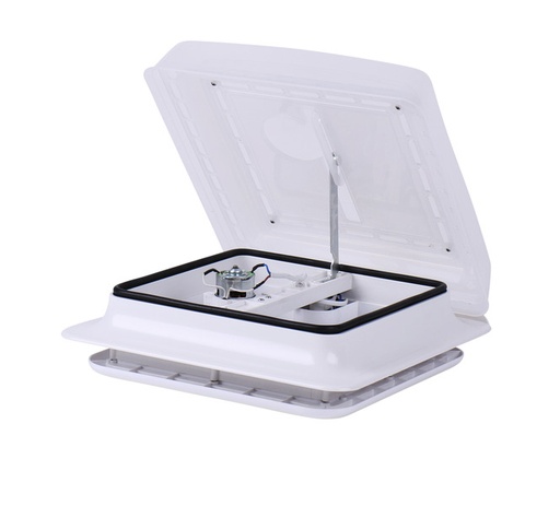 Покривен люк Carbest PowerVent 12V 280x280 mm, бял