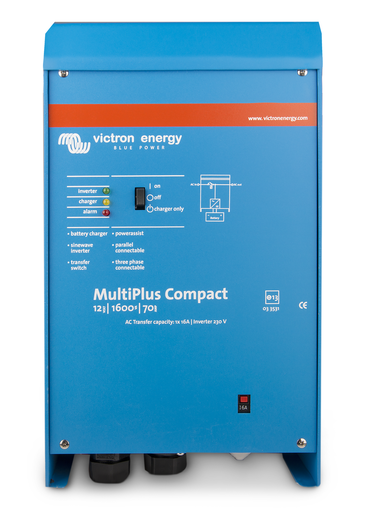 Инвертор/зарядно Victron MultiPlus C 12/800/35-16