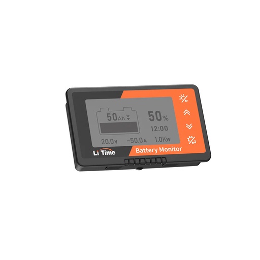 [L-MONITOR500A-B1-DE] Батериен монитор LiTime 500A с LCD дисплей и шунт